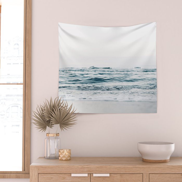 Ocean, waves Wall Tapestry Gallery Image 2