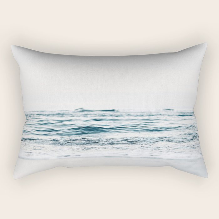 Ocean, waves Rectangular Pillow Gallery Image 1