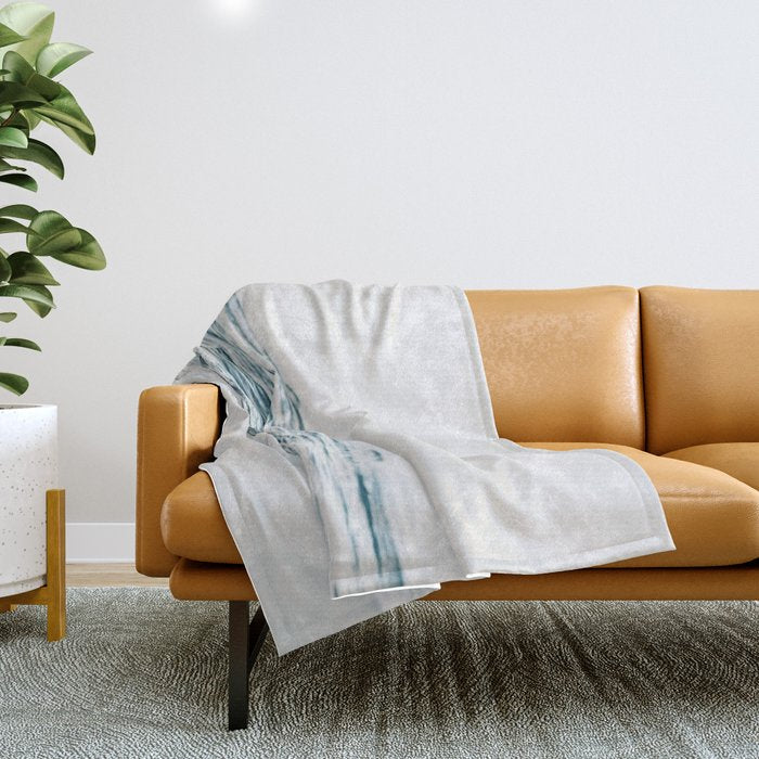 Ocean, waves Throw Blanket Gallery Image 1