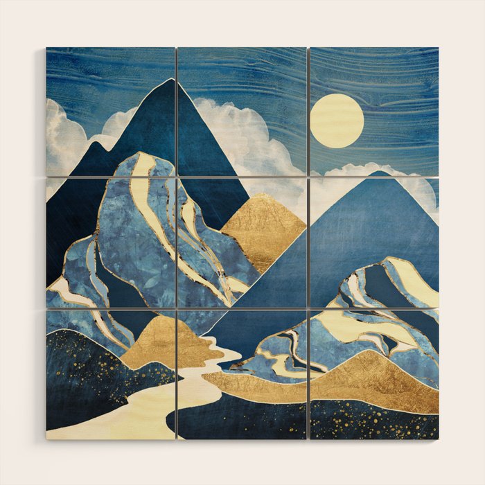 Moon River Wood Wall Art Gallery Image 1