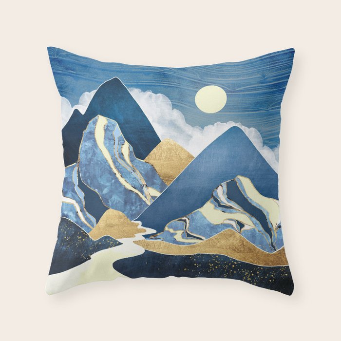 Moon River Throw Pillow Gallery Image 6