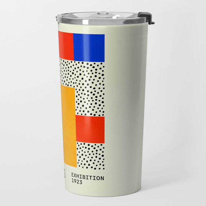 BAUHAUS 01: Exhibition 1923 | Mid Century Series  Travel Mug Gallery Image 2