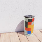 BAUHAUS 01: Exhibition 1923 | Mid Century Series  Travel Mug Gallery Image 4