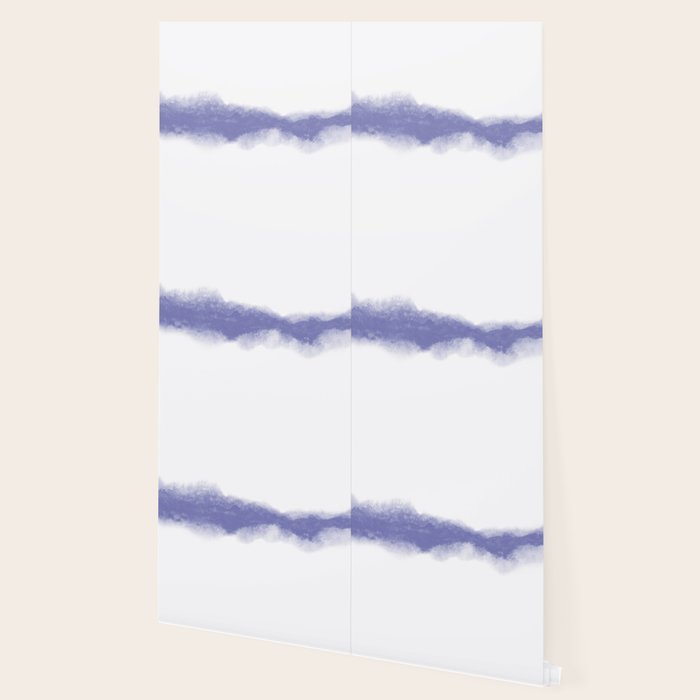 Abstract Watercolor Very Peri Periwinkle Painting Wallpaper Gallery Image 2