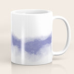 Abstract Watercolor Very Peri Periwinkle Painting Coffee Mug Gallery Image 1