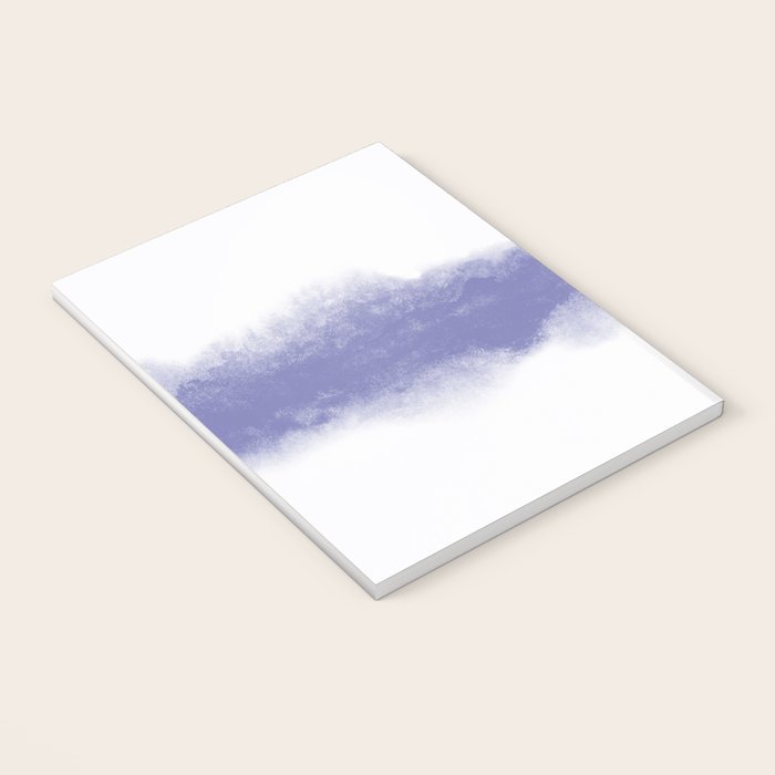 Abstract Watercolor Very Peri Periwinkle Painting Notebook Gallery Image 3