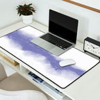 Abstract Watercolor Very Peri Periwinkle Painting Desk Mat Gallery Image 2