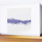 Abstract Watercolor Very Peri Periwinkle Painting Wall Mural Gallery Image 2