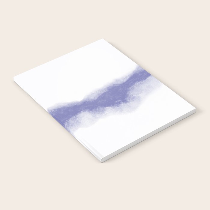Abstract Watercolor Very Peri Periwinkle Painting Notebook Gallery Image 2
