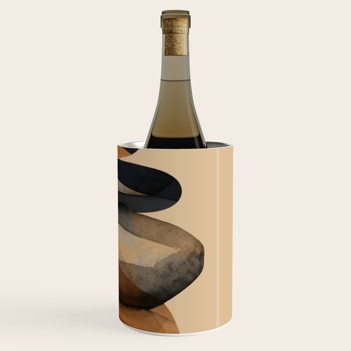 Abstract and Modern Stones Art 1 Wine Chiller Gallery Image 3