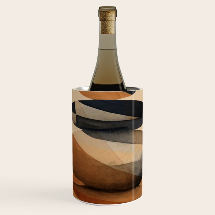 Abstract and Modern Stones Art 1 Wine Chiller Gallery Image 1
