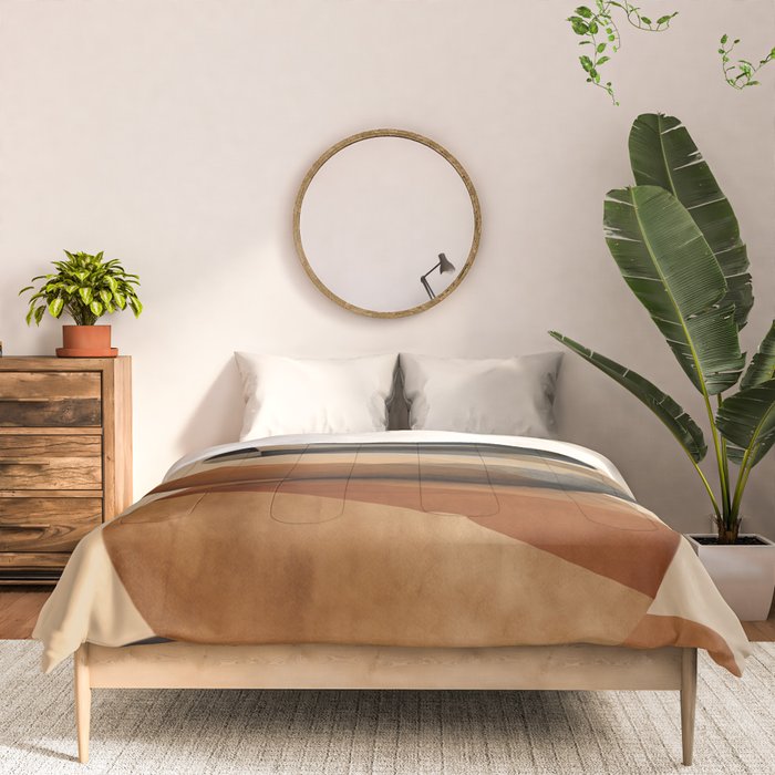 Abstract and Modern Stones Art 1 Comforter Gallery Image 3