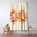 Happy Cat Happy Life Window Curtain Gallery Image 5