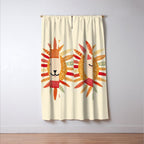 Happy Cat Happy Life Window Curtain Gallery Image 3