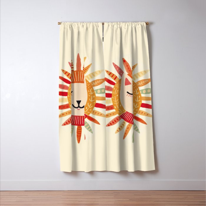 Happy Cat Happy Life Window Curtain Gallery Image 3