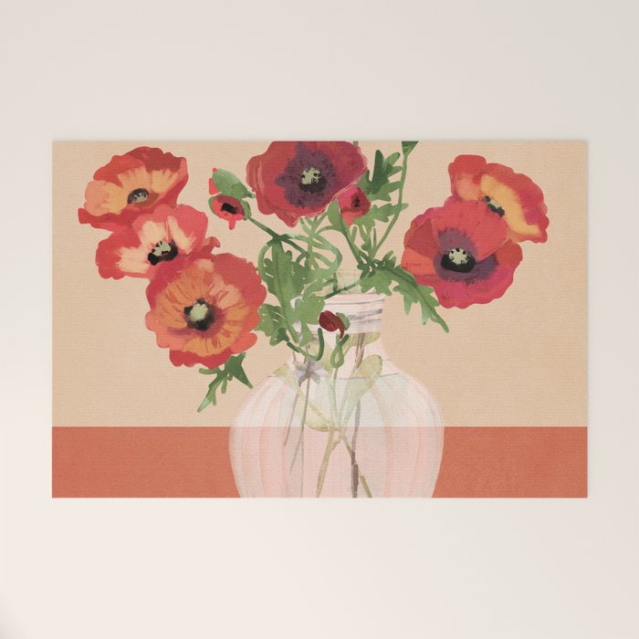 Bouquet of Flowers 3 Welcome Mat Gallery Image 1