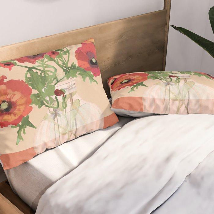 Bouquet of Flowers 3 Pillow Sham Gallery Image 2