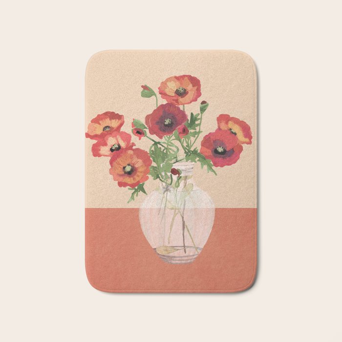 Bouquet of Flowers 3 Bath Mat Gallery Image 1