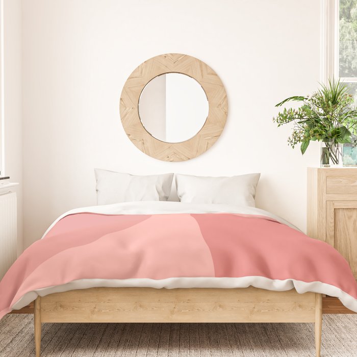 Modern Minimal Arch Abstract VII Duvet Cover Gallery Image 3