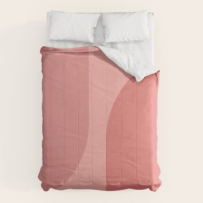 Modern Minimal Arch Abstract VII Comforter Gallery Image 1