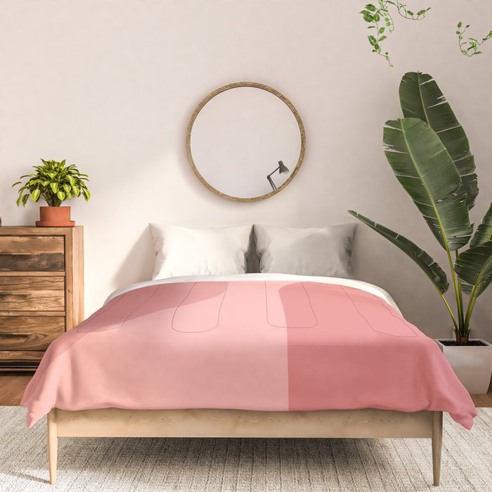 Modern Minimal Arch Abstract VII Comforter Gallery Image 3