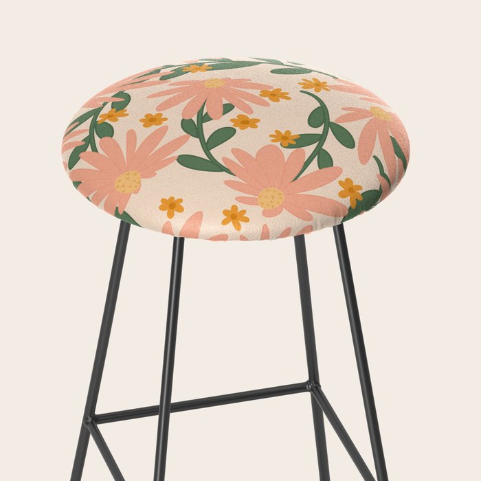 Meadow of Autumn Wildflowers Stool Gallery Image 2