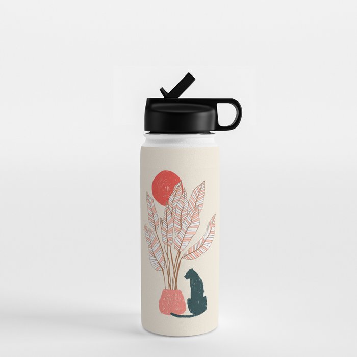 Summer panther Water Bottle Gallery Image 1