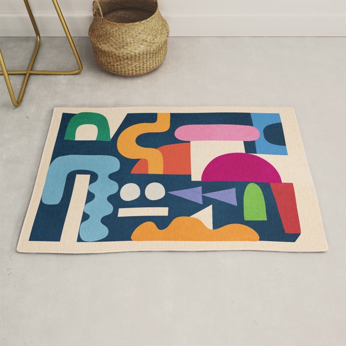 Modern Abstract Art 41 Rug Gallery Image 1