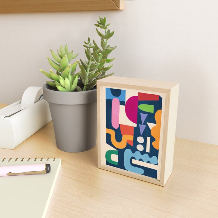 Modern Abstract Art 41 Mini Art Print Gallery Image 2