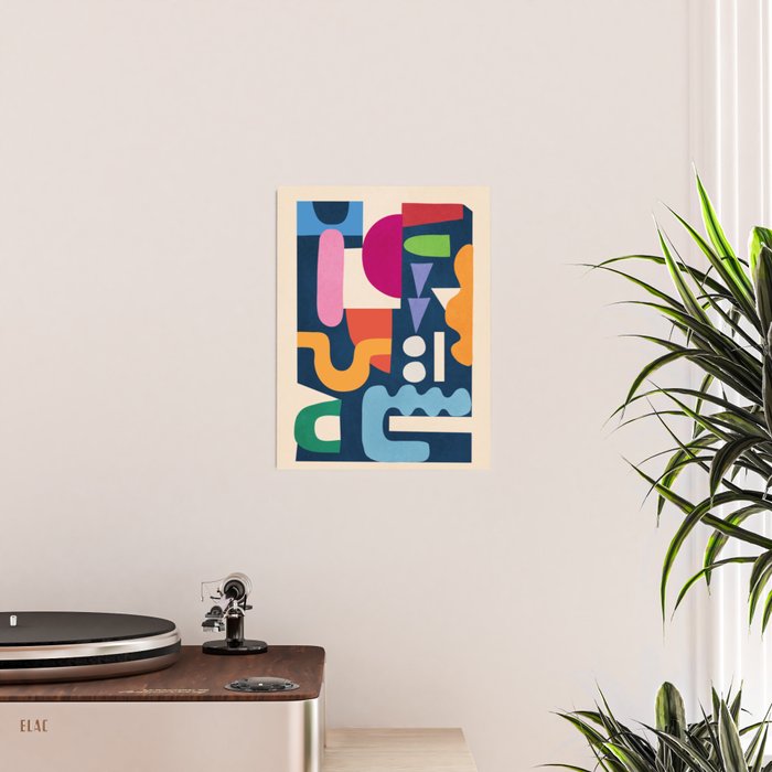 Modern Abstract Art 41 Poster Gallery Image 2