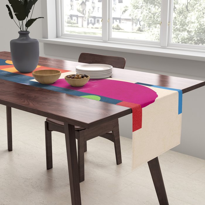 Modern Abstract Art 41 Table Runner Gallery Image 2