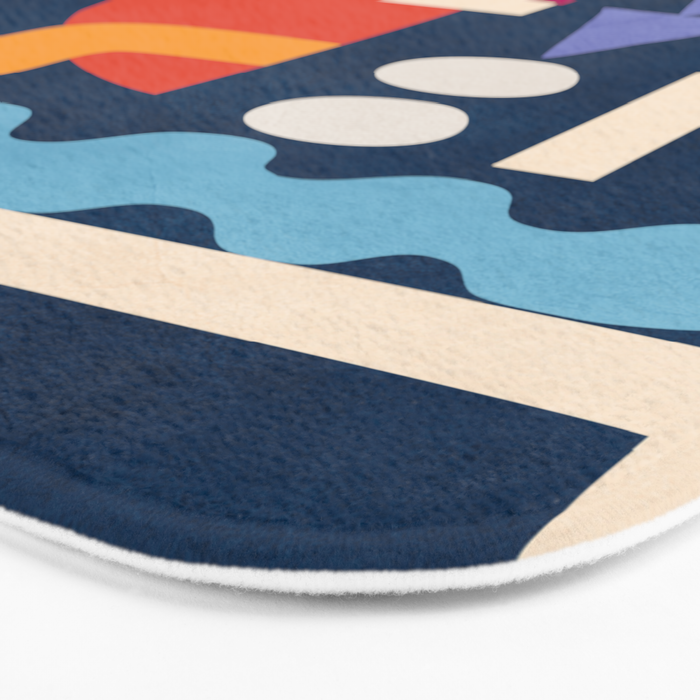 Modern Abstract Art 41 Bath Mat Gallery Image 3