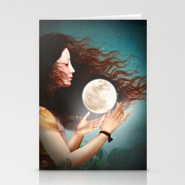 Meet the Moon Stationery Card Gallery Image 2