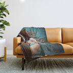 Meet the Moon Throw Blanket Gallery Image 1