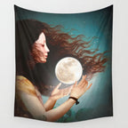 Meet the Moon Wall Tapestry Gallery Image 4