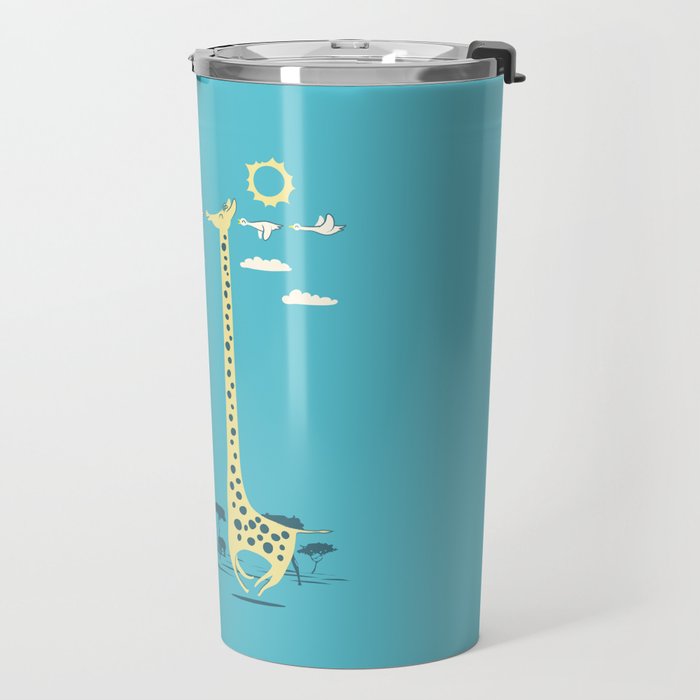 I'm like a bird (blue) Travel Mug Gallery Image 2