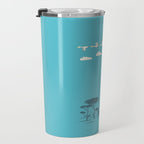 I'm like a bird (blue) Travel Mug Gallery Image 3
