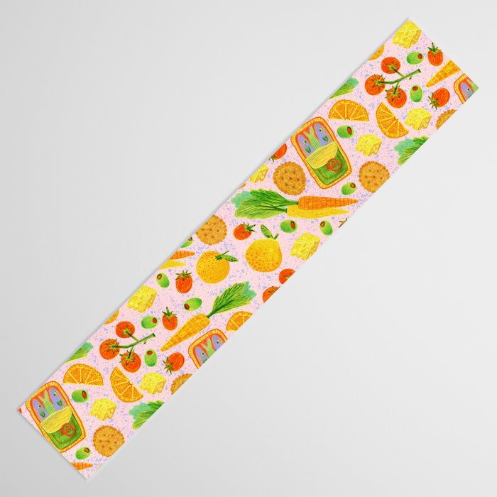 Kitchen Snacks & Apps in Berry Pink Table Runner Gallery Image 3