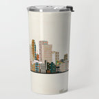 minneapolis skyline Travel Mug Gallery Image 2