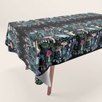 Night Mushrooms Tablecloth Gallery Image 1