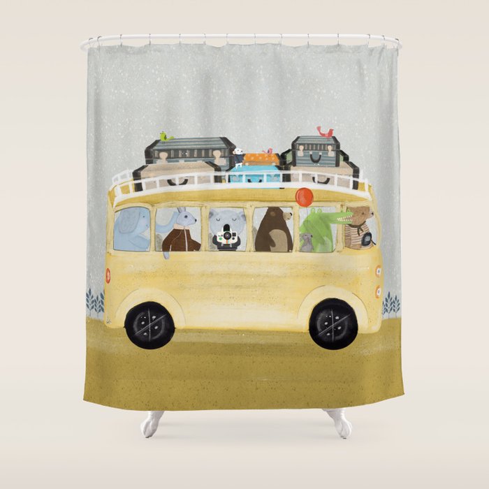 a little vacation Shower Curtain Gallery Image 1