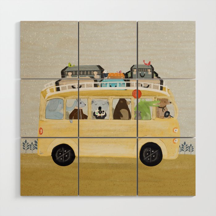 a little vacation Wood Wall Art Gallery Image 1