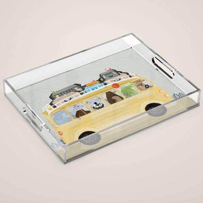 a little vacation Acrylic Tray Gallery Image 1