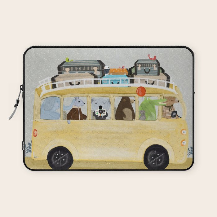 a little vacation Laptop Sleeve Gallery Image 1