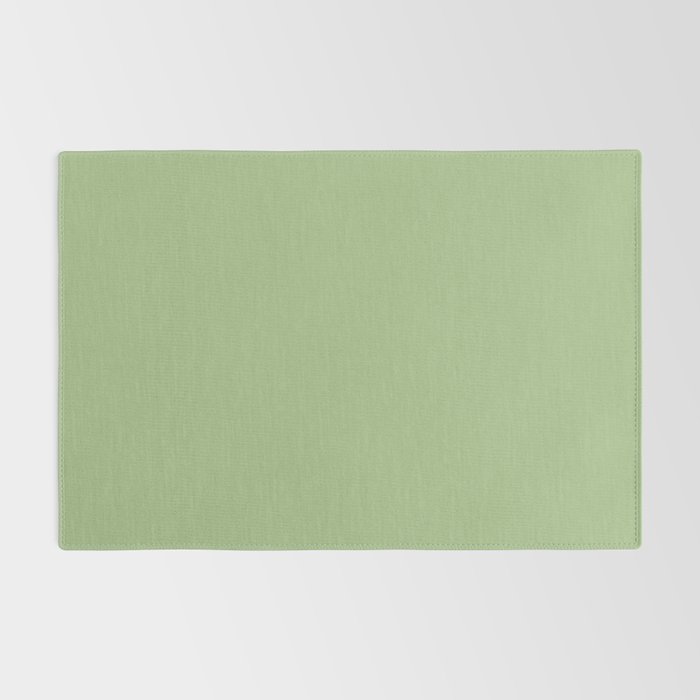 Solid Light Sage Green  Rug Gallery Image 2
