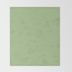 Solid Light Sage Green  Throw Blanket Gallery Image 2