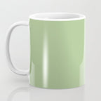 Solid Light Sage Green  Coffee Mug Gallery Image 3