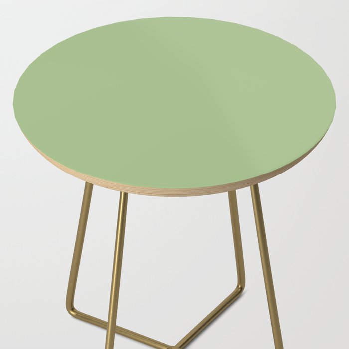 Solid Light Sage Green  Side Table Gallery Image 2