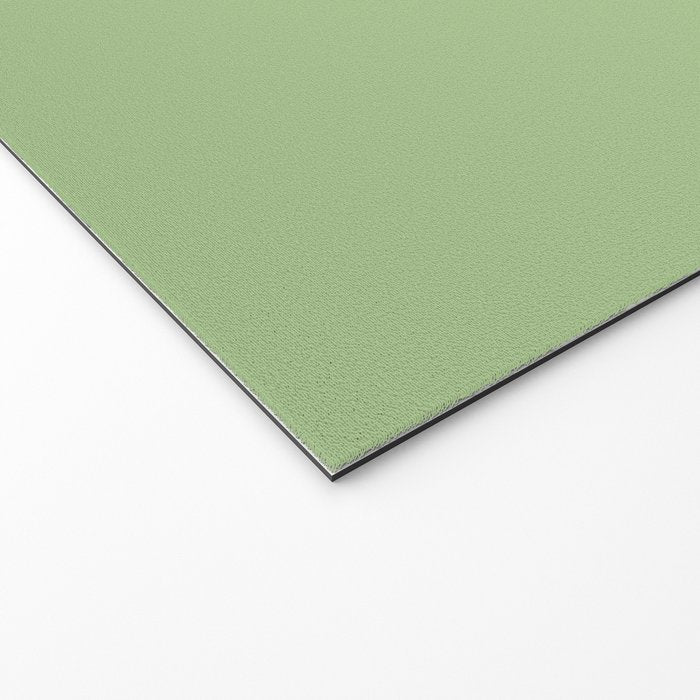 Solid Light Sage Green  Welcome Mat Gallery Image 2