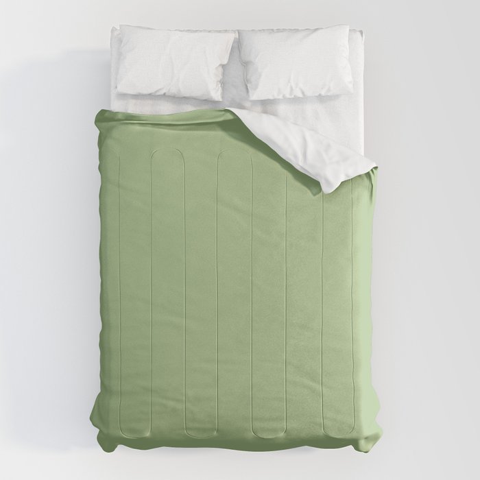 Solid Light Sage Green  Comforter Gallery Image 6